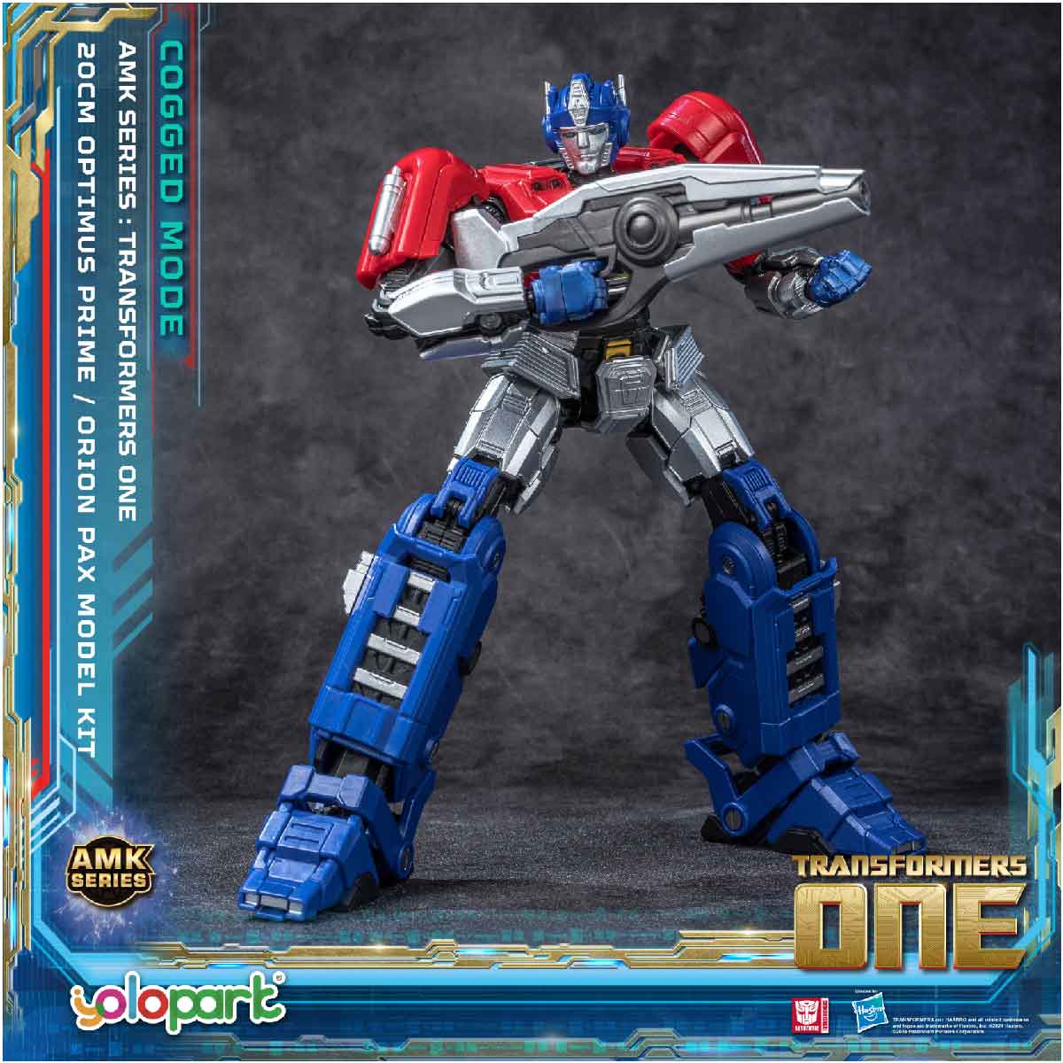 Mô Hình Lắp Ráp Transformers AMK Orion Pax Nâng Cấp YOLOPARK YPAMKM8OP