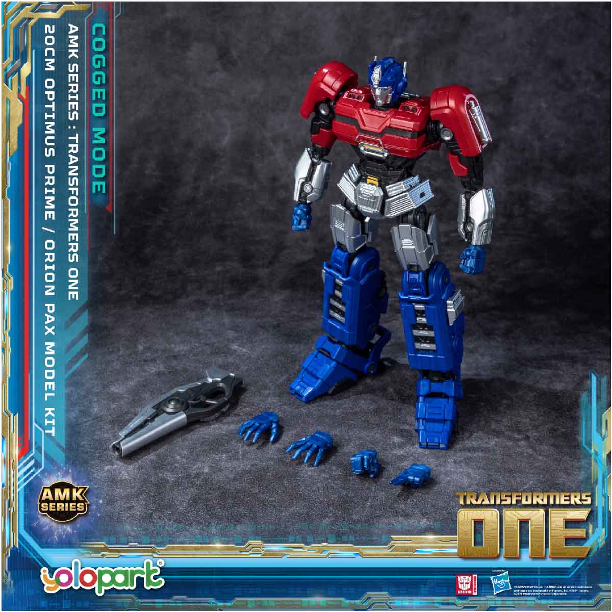 Mô Hình Lắp Ráp Transformers AMK Orion Pax Nâng Cấp YOLOPARK YPAMKM8OP