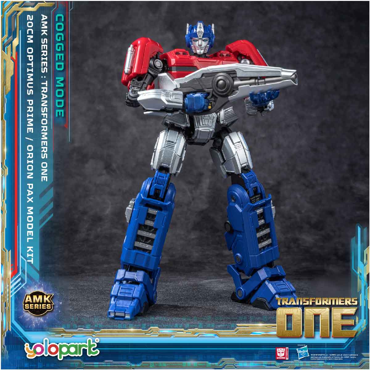 Mô Hình Lắp Ráp Transformers AMK Orion Pax Nâng Cấp YOLOPARK YPAMKM8OP