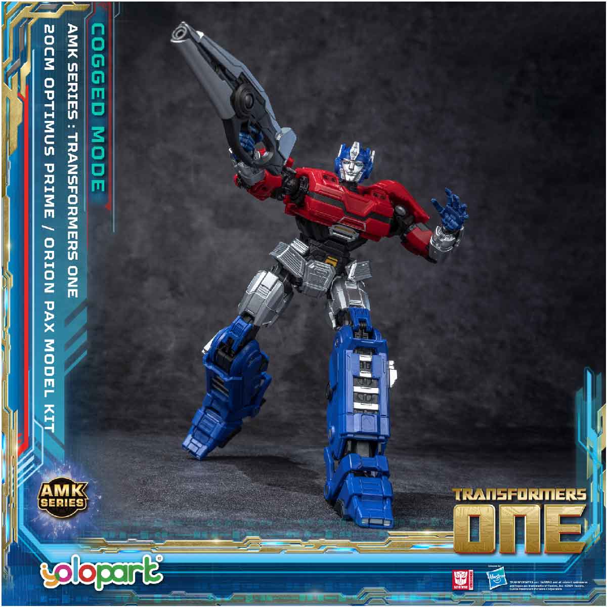 Mô Hình Lắp Ráp Transformers AMK Orion Pax Nâng Cấp YOLOPARK YPAMKM8OP