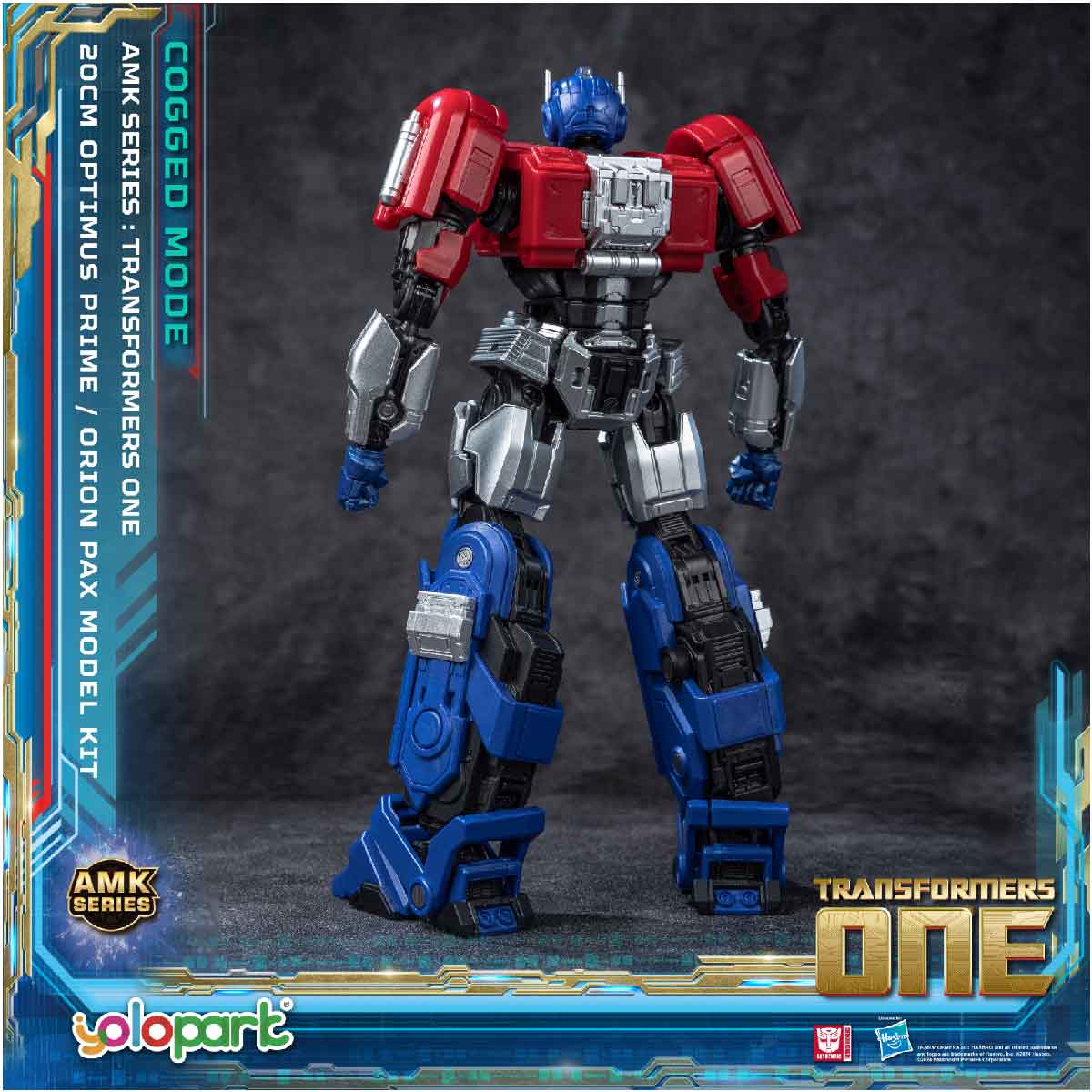 Mô Hình Lắp Ráp Transformers AMK Orion Pax Nâng Cấp YOLOPARK YPAMKM8OP
