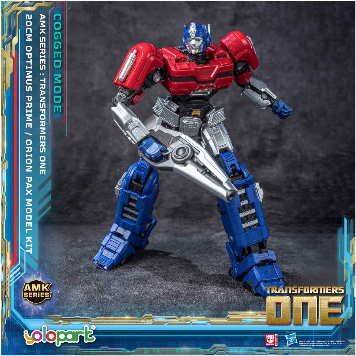 Mô Hình Lắp Ráp Transformers AMK Orion Pax Nâng Cấp YOLOPARK YPAMKM8OP