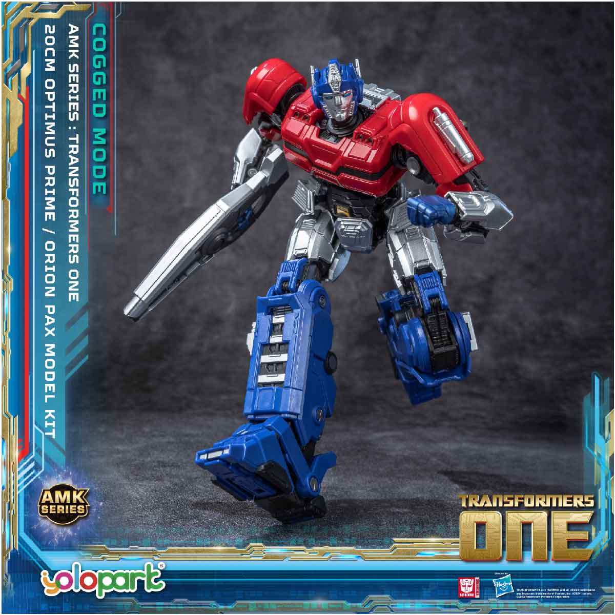 Mô Hình Lắp Ráp Transformers AMK Orion Pax Nâng Cấp YOLOPARK YPAMKM8OP