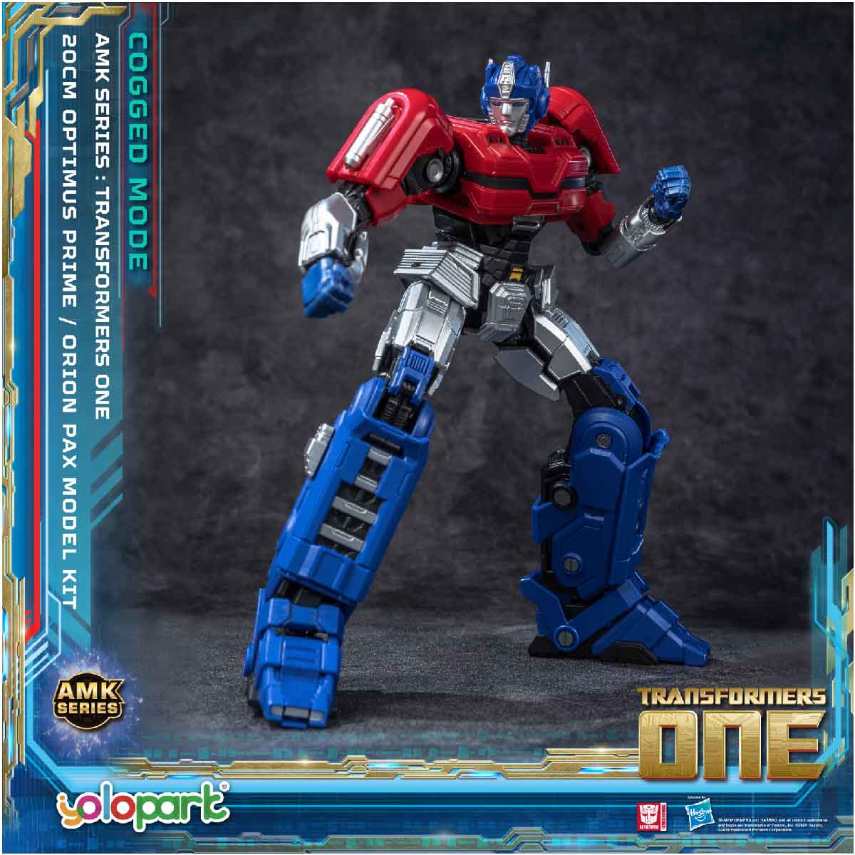 Mô Hình Lắp Ráp Transformers AMK Orion Pax Nâng Cấp YOLOPARK YPAMKM8OP