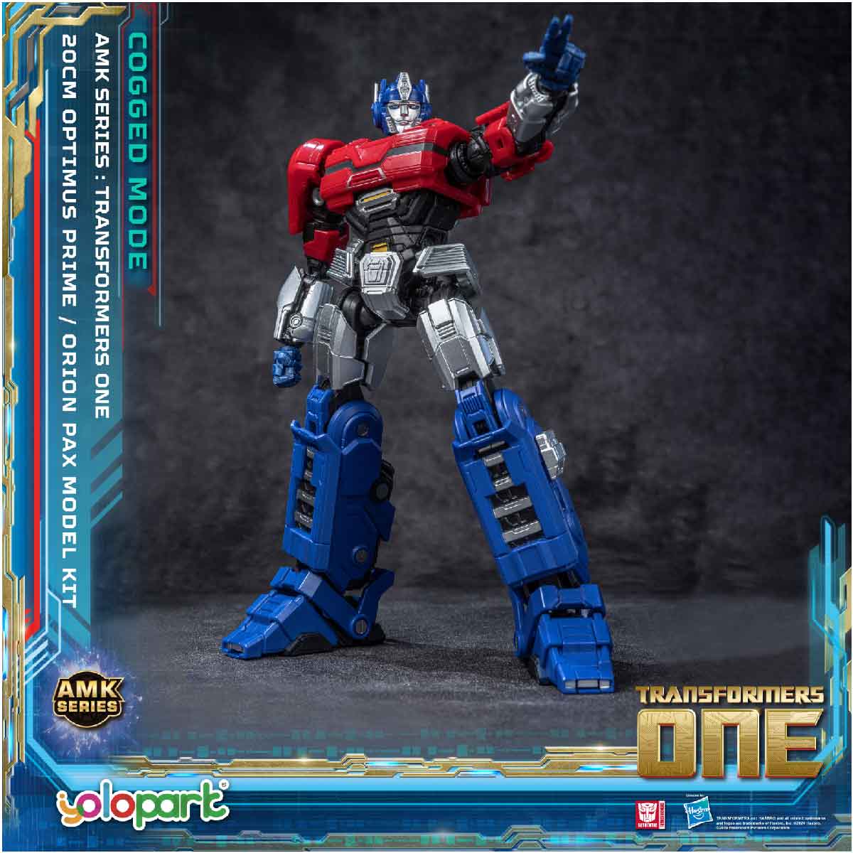 Mô Hình Lắp Ráp Transformers AMK Orion Pax Nâng Cấp YOLOPARK YPAMKM8OP