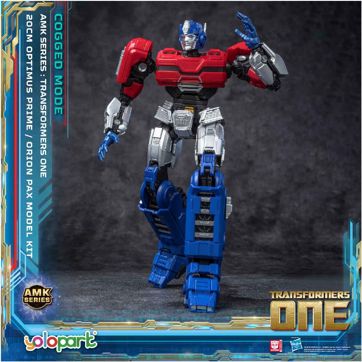 Mô Hình Lắp Ráp Transformers AMK Orion Pax Nâng Cấp YOLOPARK YPAMKM8OP