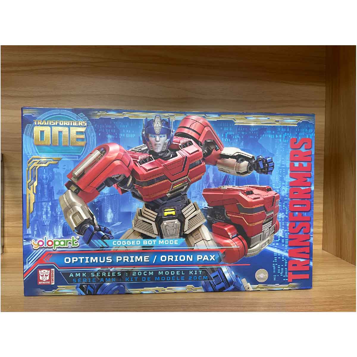 Mô Hình Lắp Ráp Transformers AMK Orion Pax Nâng Cấp YOLOPARK YPAMKM8OP