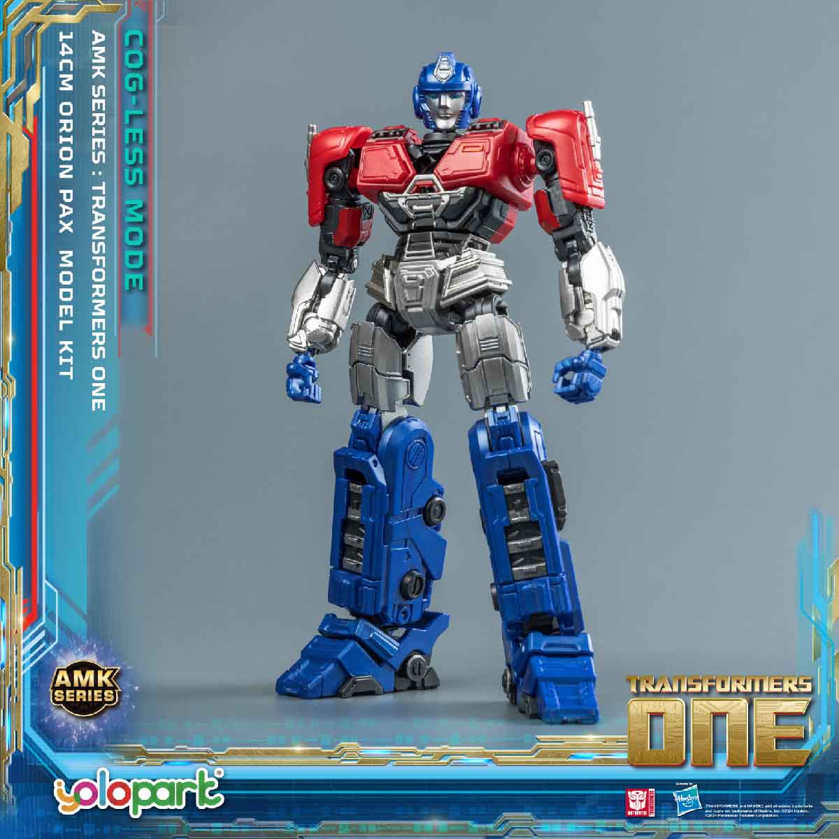 Mô Hình Lắp Ráp Transformers AMK Orion Pax Tiêu Chuẩn YOLOPARK YPAMKM8OP-M