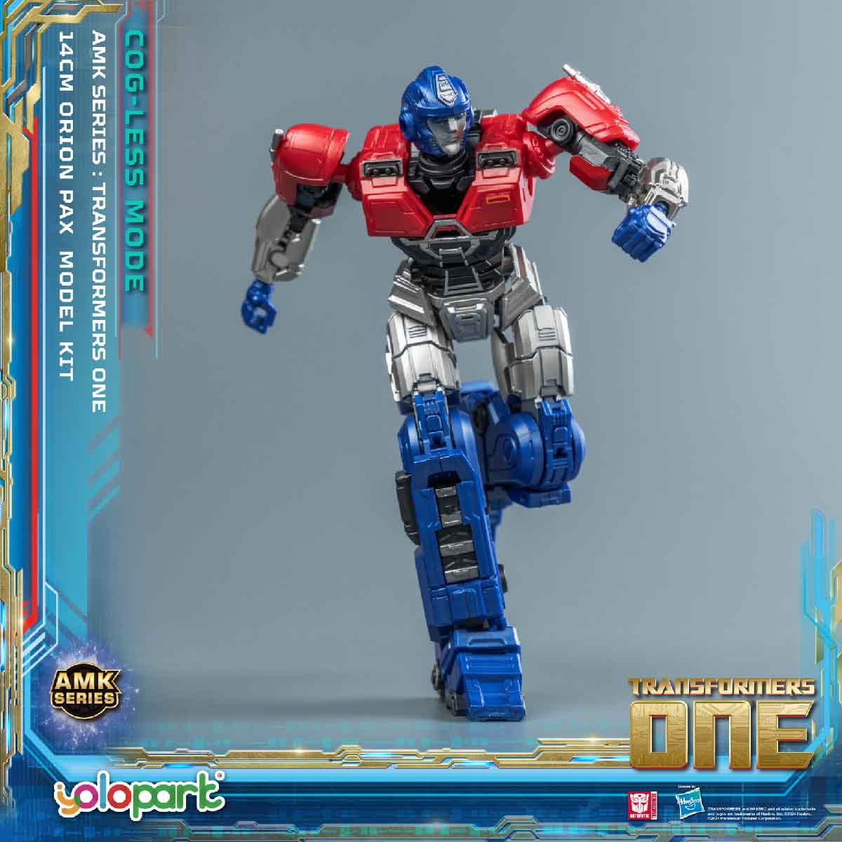 Mô Hình Lắp Ráp Transformers AMK Orion Pax Tiêu Chuẩn YOLOPARK YPAMKM8OP-M