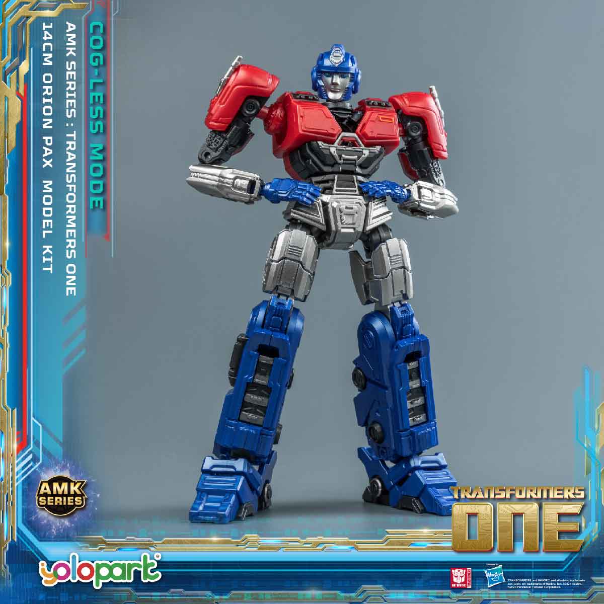Mô Hình Lắp Ráp Transformers AMK Orion Pax Tiêu Chuẩn YOLOPARK YPAMKM8OP-M