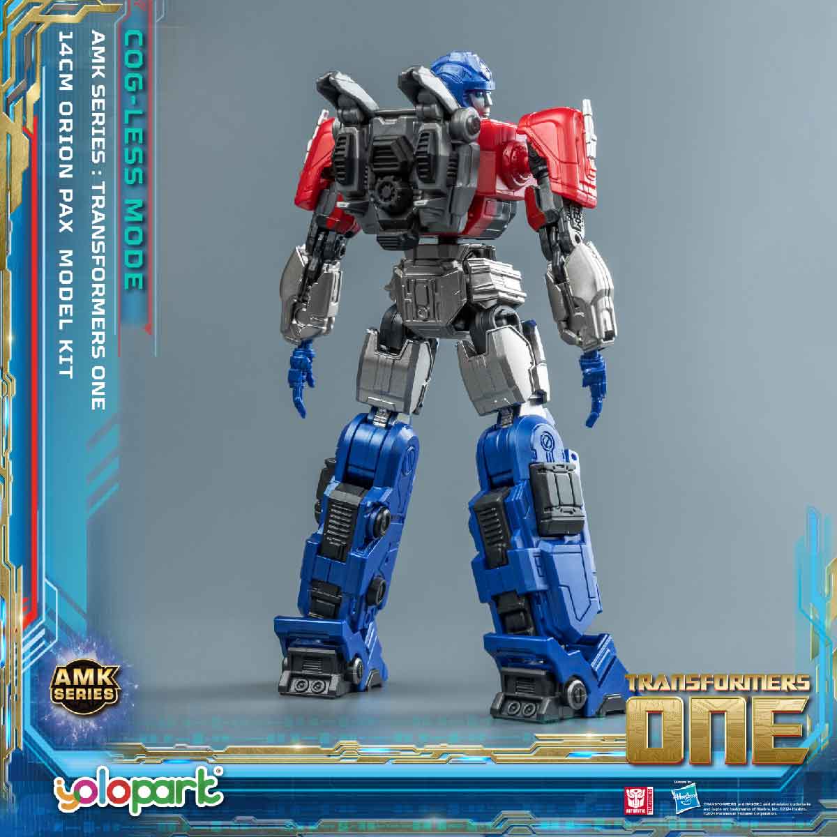 Mô Hình Lắp Ráp Transformers AMK Orion Pax Tiêu Chuẩn YOLOPARK YPAMKM8OP-M