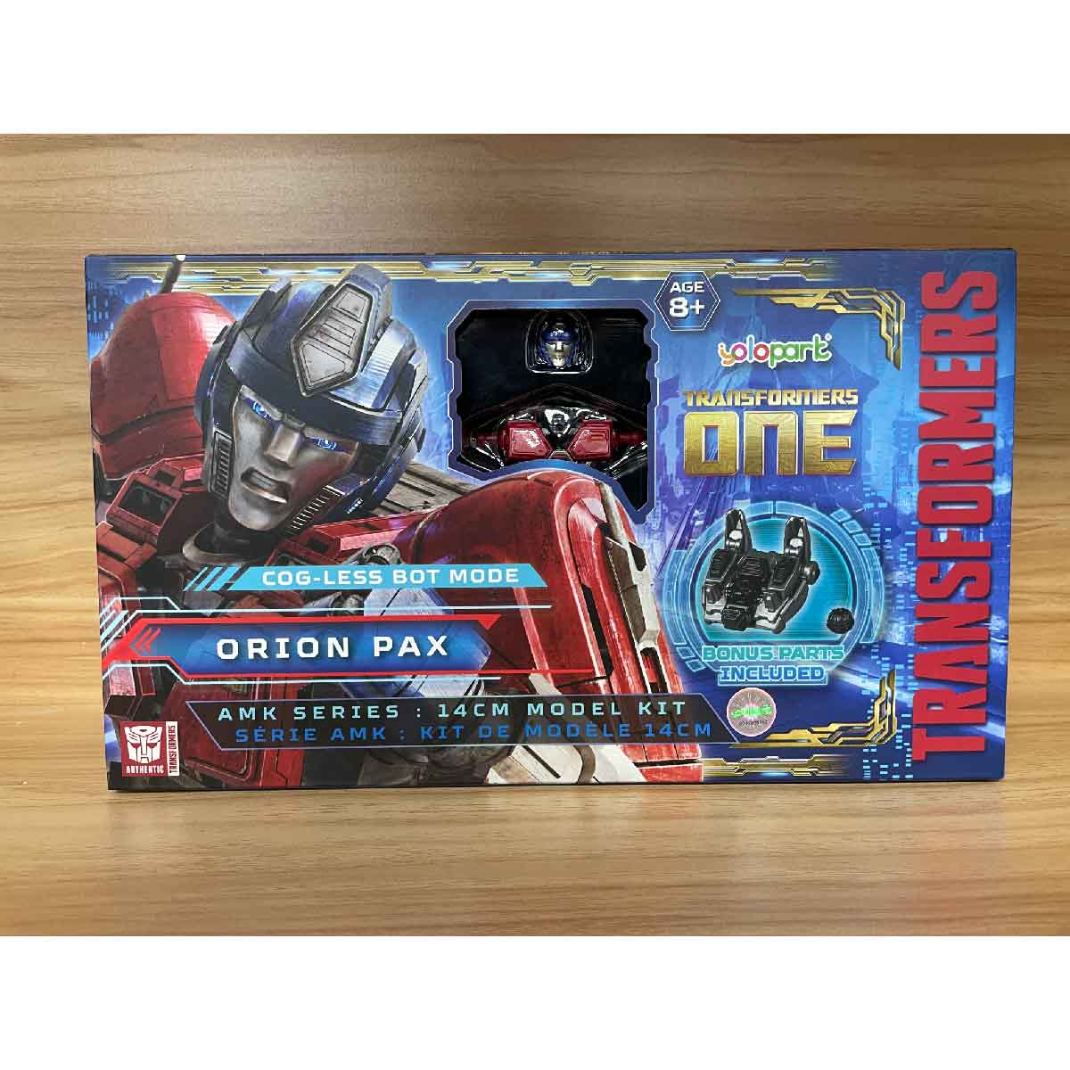 Mô Hình Lắp Ráp Transformers AMK Orion Pax Tiêu Chuẩn YOLOPARK YPAMKM8OP-M