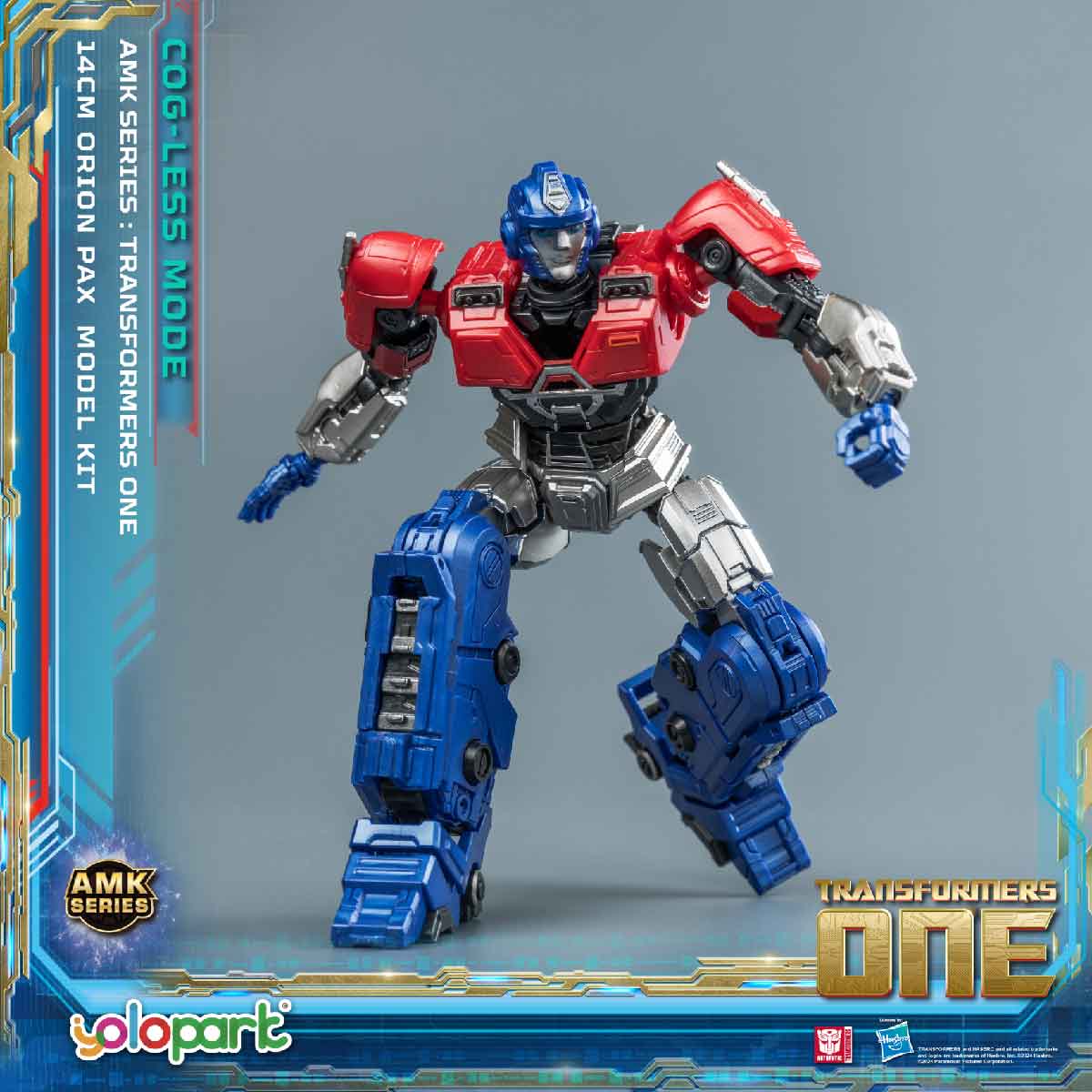 Mô Hình Lắp Ráp Transformers AMK Orion Pax Tiêu Chuẩn YOLOPARK YPAMKM8OP-M