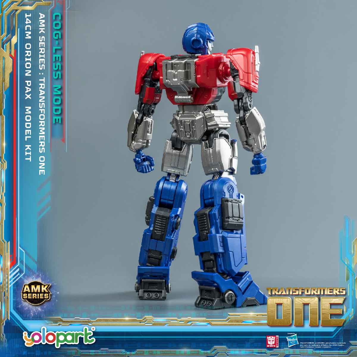 Mô Hình Lắp Ráp Transformers AMK Orion Pax Tiêu Chuẩn YOLOPARK YPAMKM8OP-M