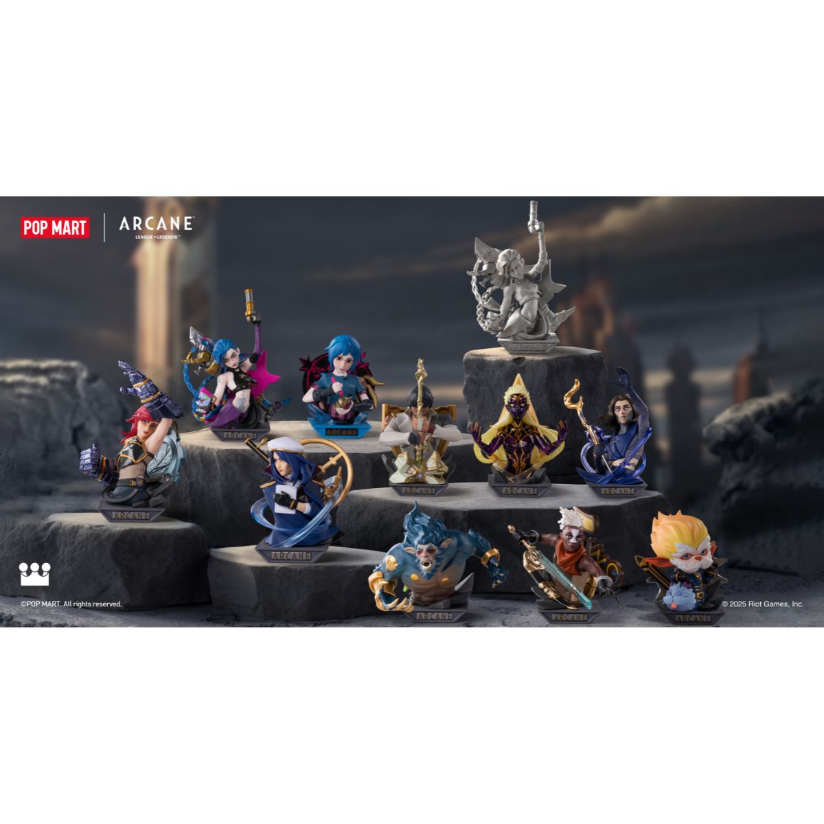 Mô Hình League Of Legends: Arcane Series Figures POP MART 6931571072278