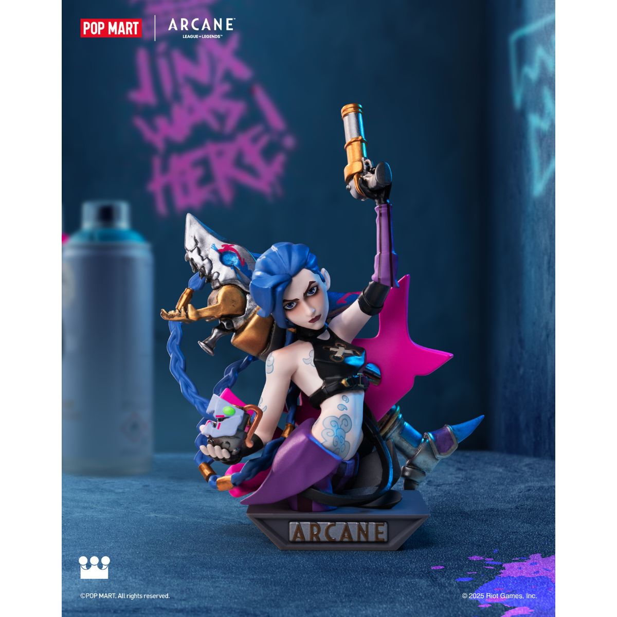 Mô Hình League Of Legends: Arcane Series Figures POP MART 6931571072278