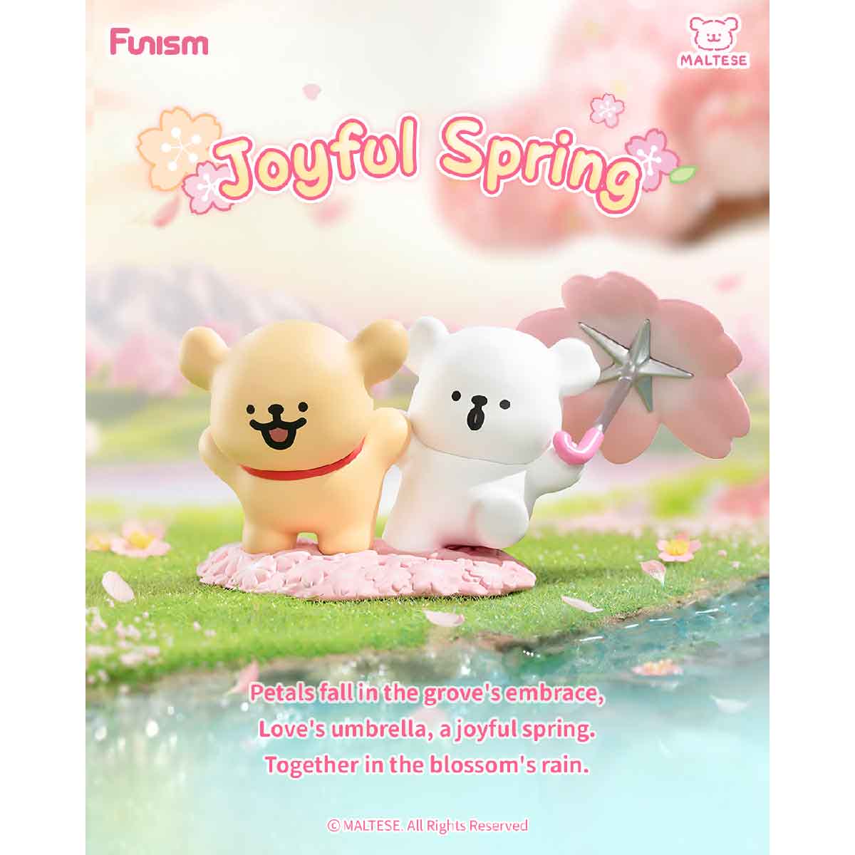 Mô Hình Maltese Cherry Blossoms Series Blind Box FUNISM MX2100