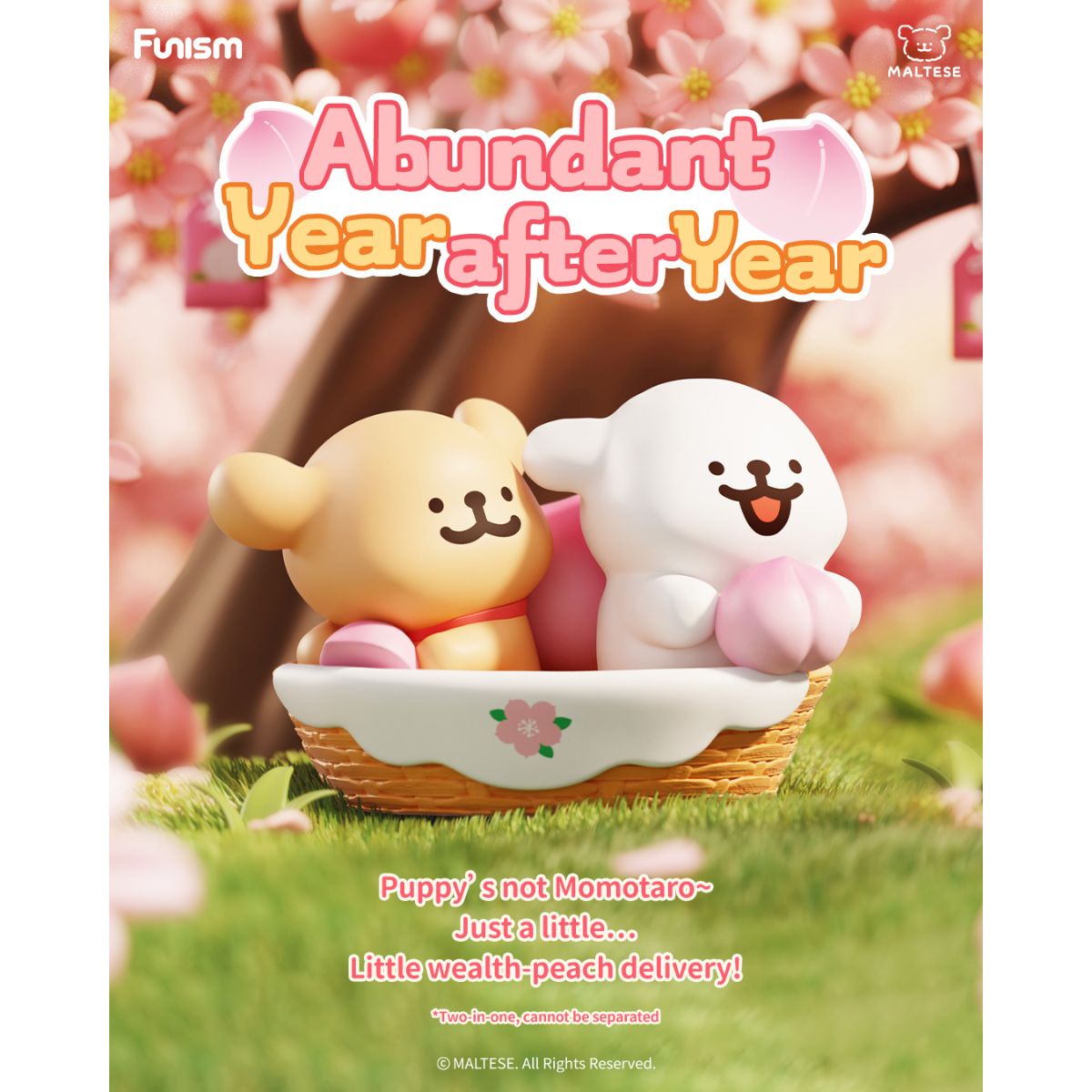 Đồ Chơi Mô Hình Maltese Lucky Paws Series Blind Box FUNISM MX2099