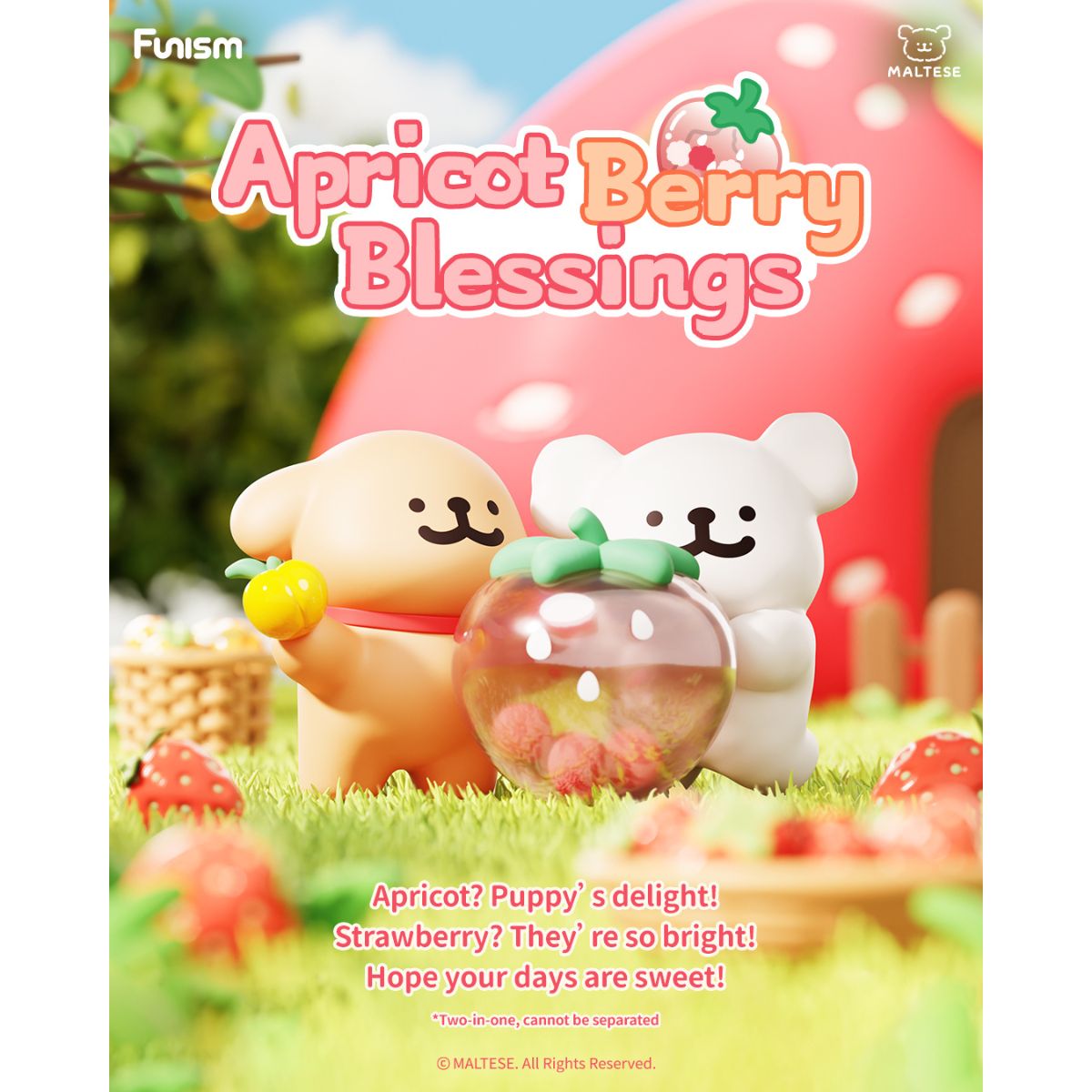 Đồ Chơi Mô Hình Maltese Lucky Paws Series Blind Box FUNISM MX2099