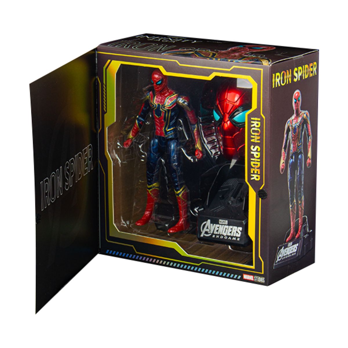 Đồ Chơi Mô Hình Marvel Biến Hình Iron Spider MORSTORM ZC8821