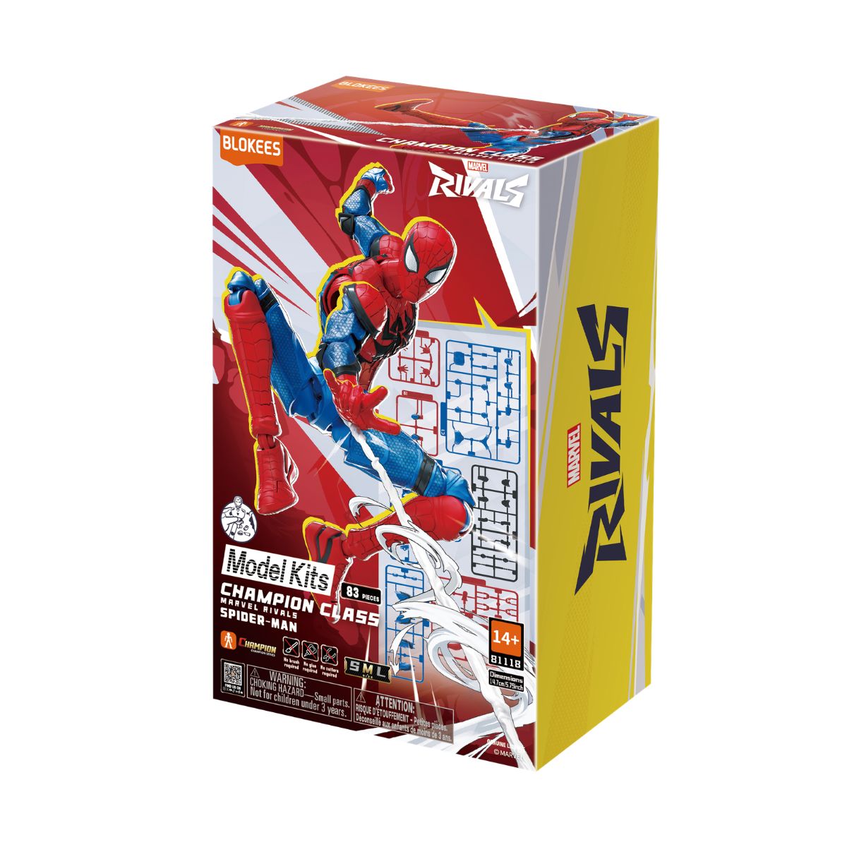 Marvel Champion Class Spider-Man BLOKEES 81118
