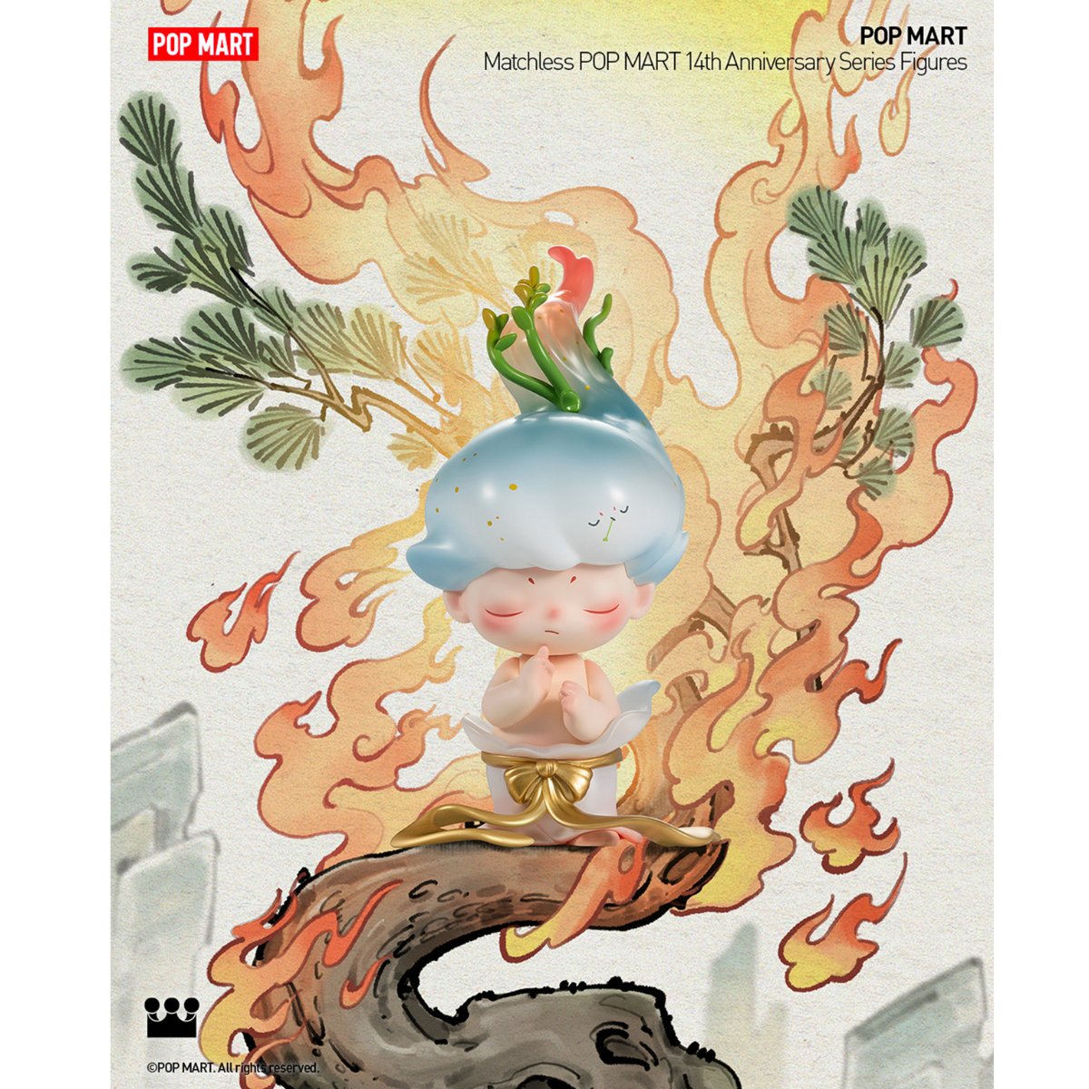 Mô Hình Matchless POP MART 14th Anniversary Series Figures POP MART 6931571016272