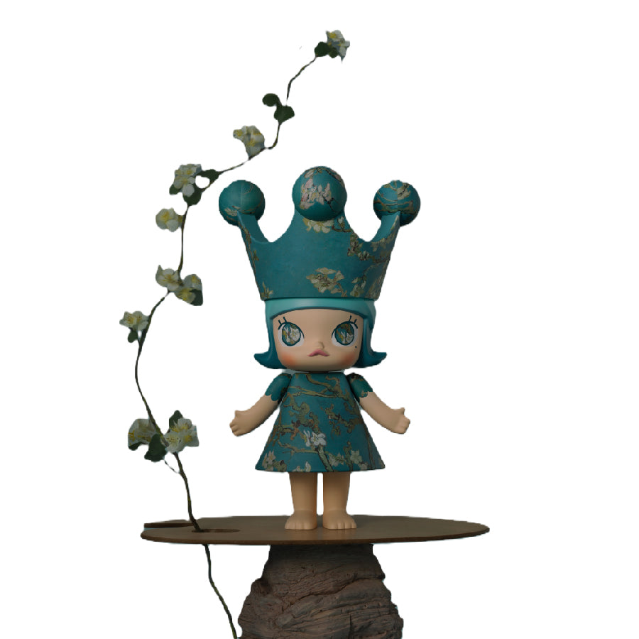 Mô Hình MEGA ROYAL MOLLY 400% Van Gogh Museum Almond Blossom POP MART 6941448697411