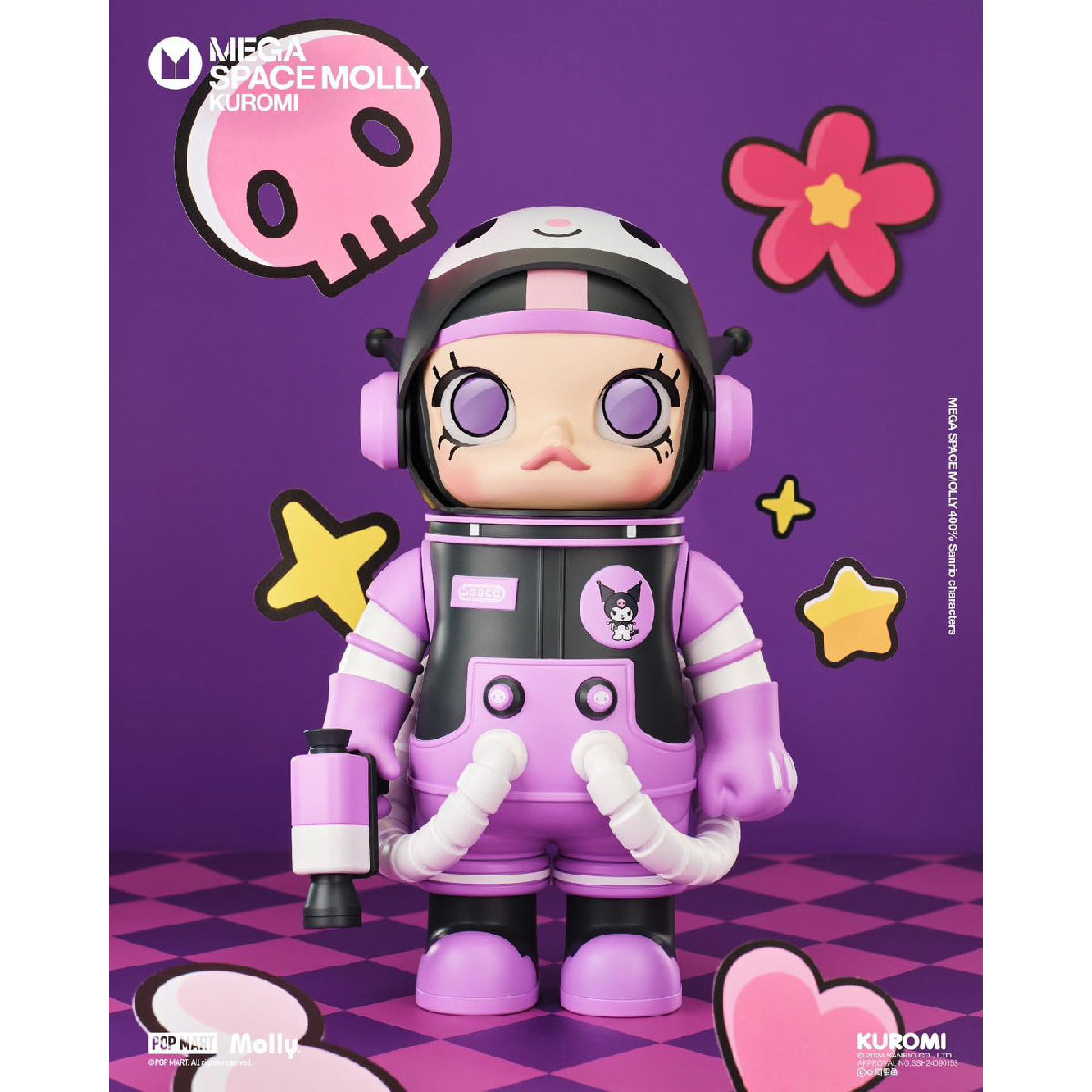 Mô Hình Mega Space Molly 400% Sanrio Characters Series 6941848289247
