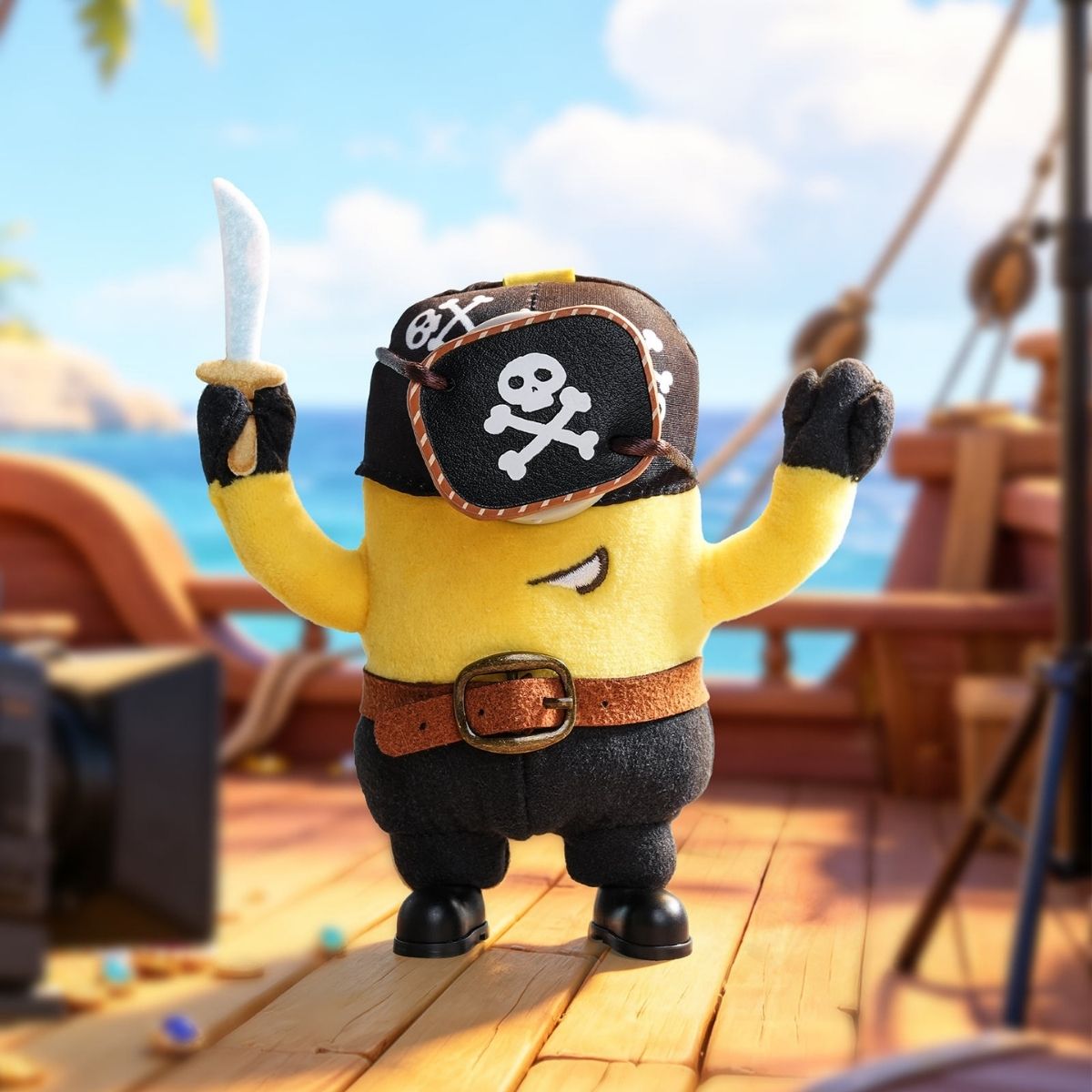 Đồ Chơi Mô Hình Minions & Monsters Vinyl Plush Pendant Blind Box 52TOYS 6958985079860