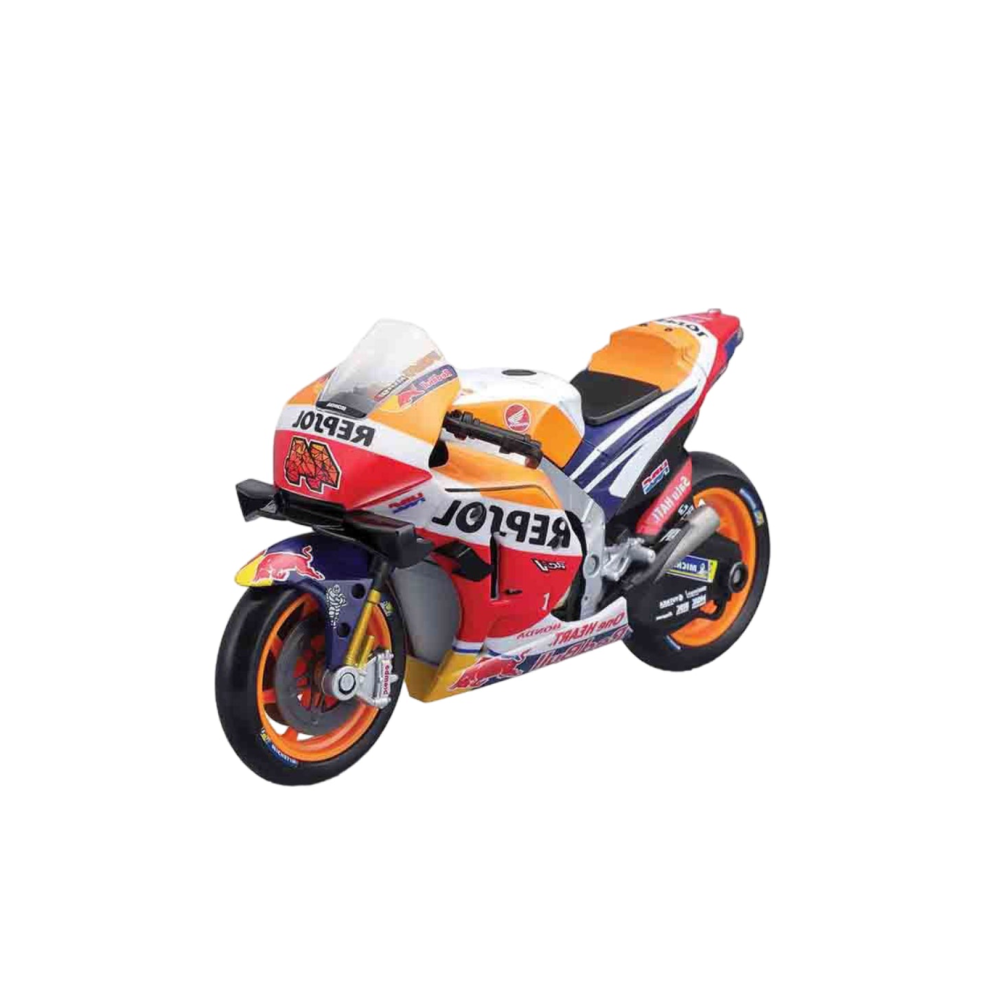 Mô hình mô tô 1:18 GP Racing-Repsol Honda Team 2021 MAISTO MT36000