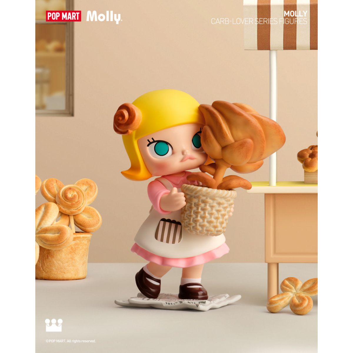 Mô Hình Molly Carb-Lover Series Figures POP MART 6931571006662