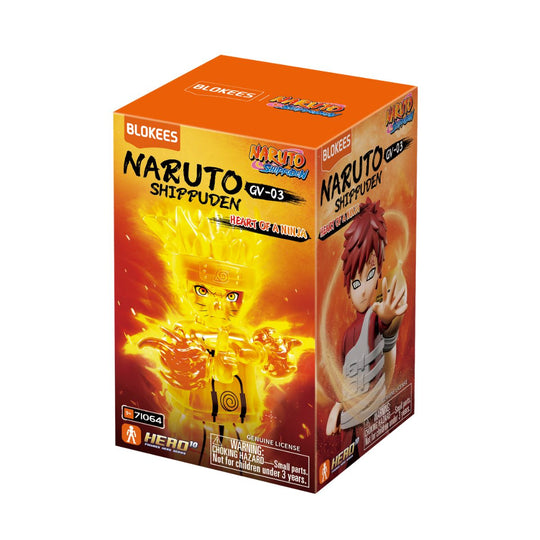 Đồ Chơi Mô Hình Naruto Bộ Sưu Tập Ngẫu Nhiên GV03 - Heart Of A Ninja BLOKEES 71064