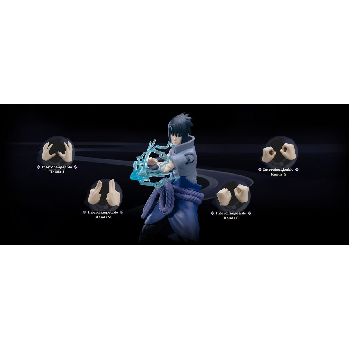Đồ Chơi Mô Hình Naruto Champion Class Nhân Vật Sasuke Uchiha BLOKEES 75614