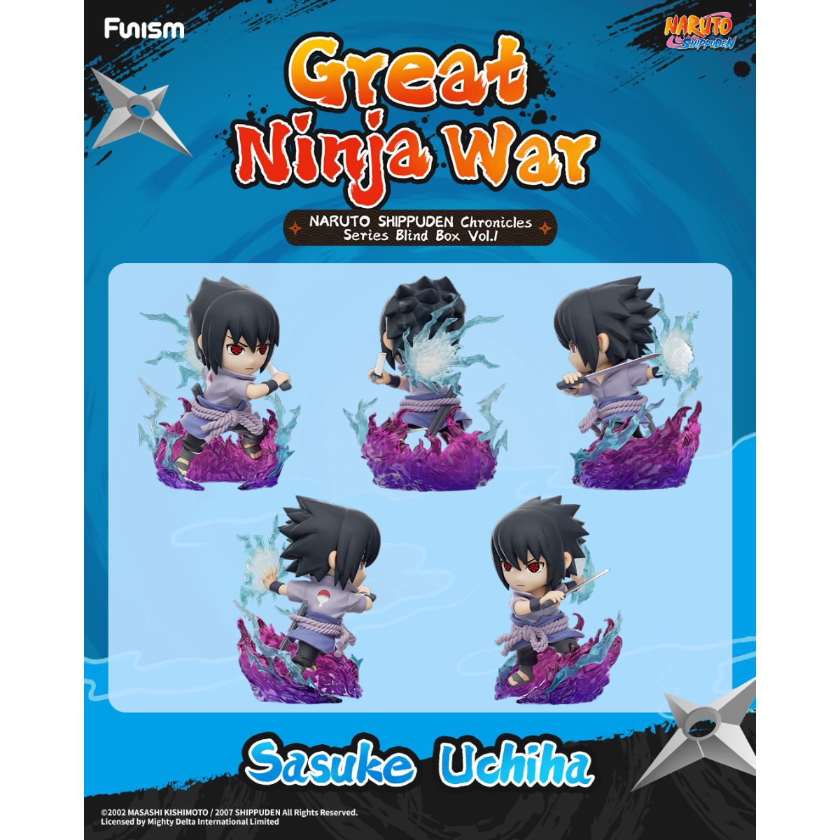 Đồ Chơi Mô Hình Naruto Shippuden Chronicles Great Ninja War Vol.1 FUNISM MX2133