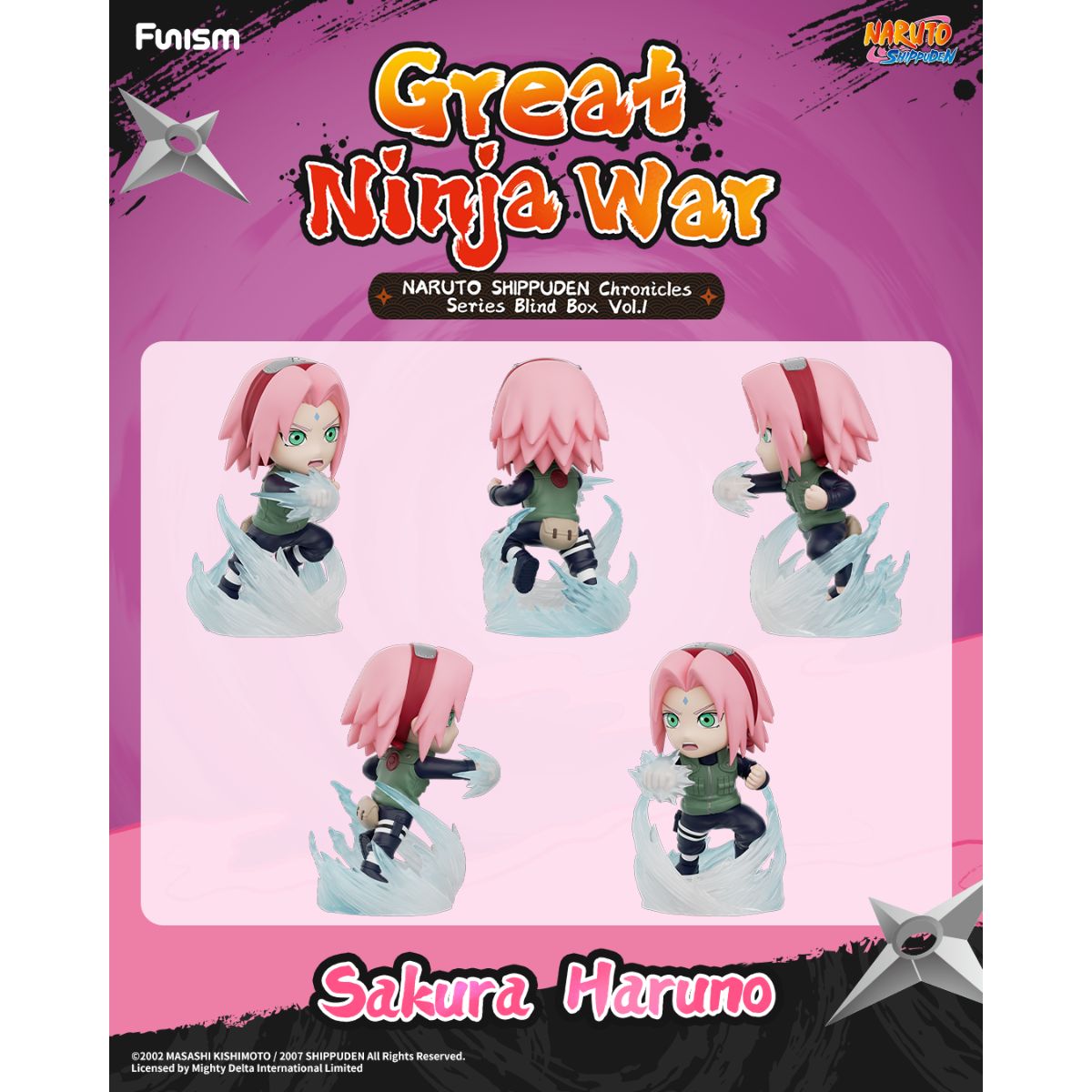 Đồ Chơi Mô Hình Naruto Shippuden Chronicles Great Ninja War Vol.1 FUNISM MX2133