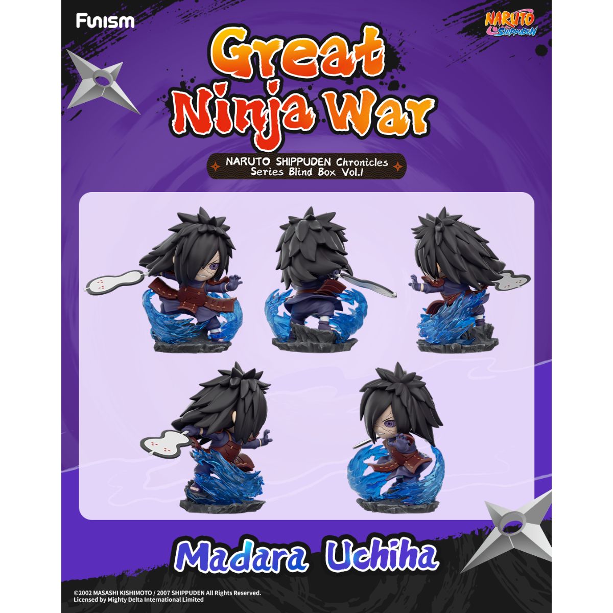 Đồ Chơi Mô Hình Naruto Shippuden Chronicles Great Ninja War Vol.1 FUNISM MX2133