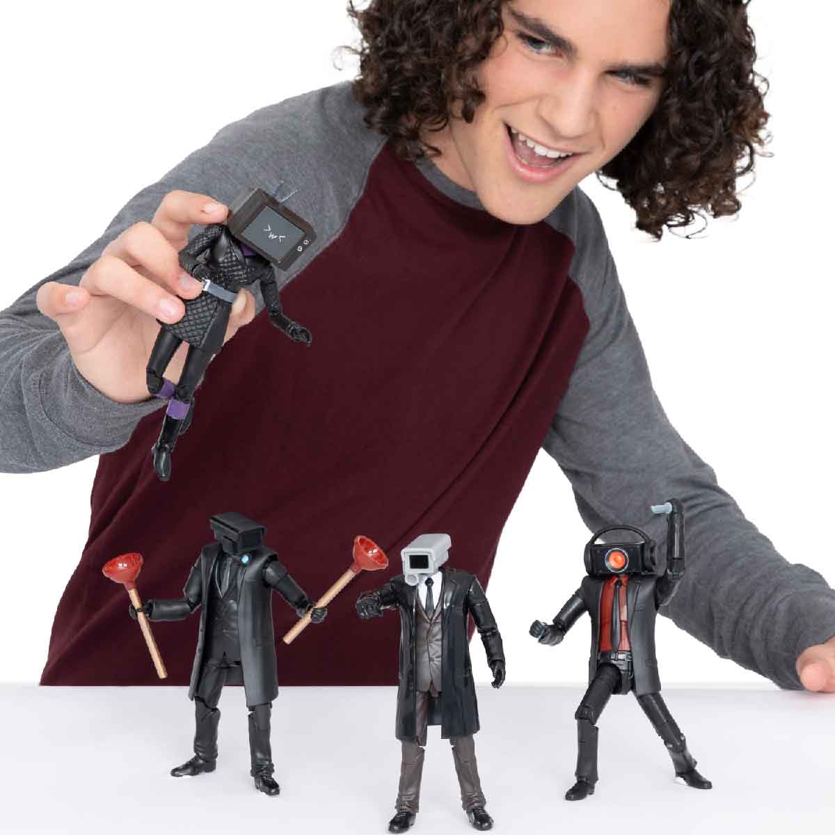 Đồ Chơi Mô Hình Nhân Vật Có Khớp Cameraman SKIBIDI TOILET ST1381