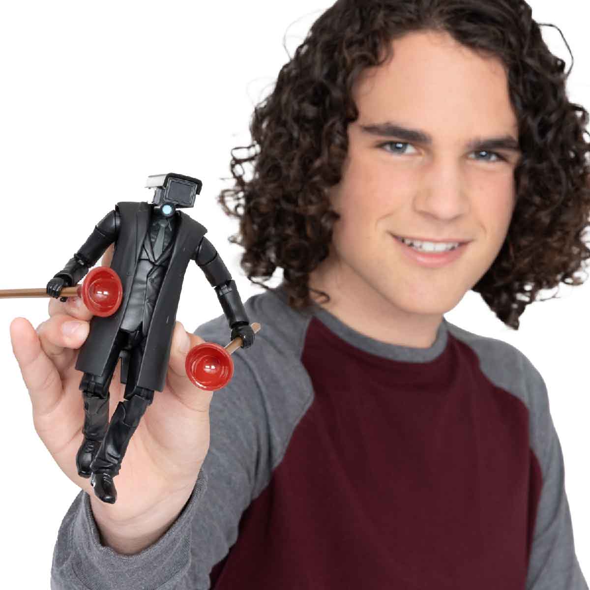 Đồ Chơi Mô Hình Nhân Vật Có Khớp Plungerman SKIBIDI TOILET ST1384