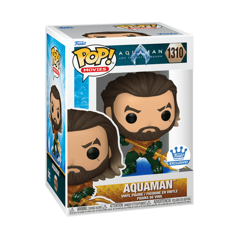 Mô Hình Nhân Vật POP Movies: AatLK- Aquaman in Hero Suit FUNKO FU68186