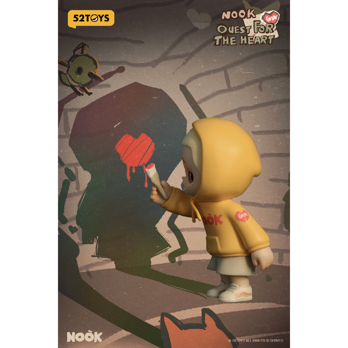 Mô Hình Nook Quest For The Heart 52TOYS 6958985014120