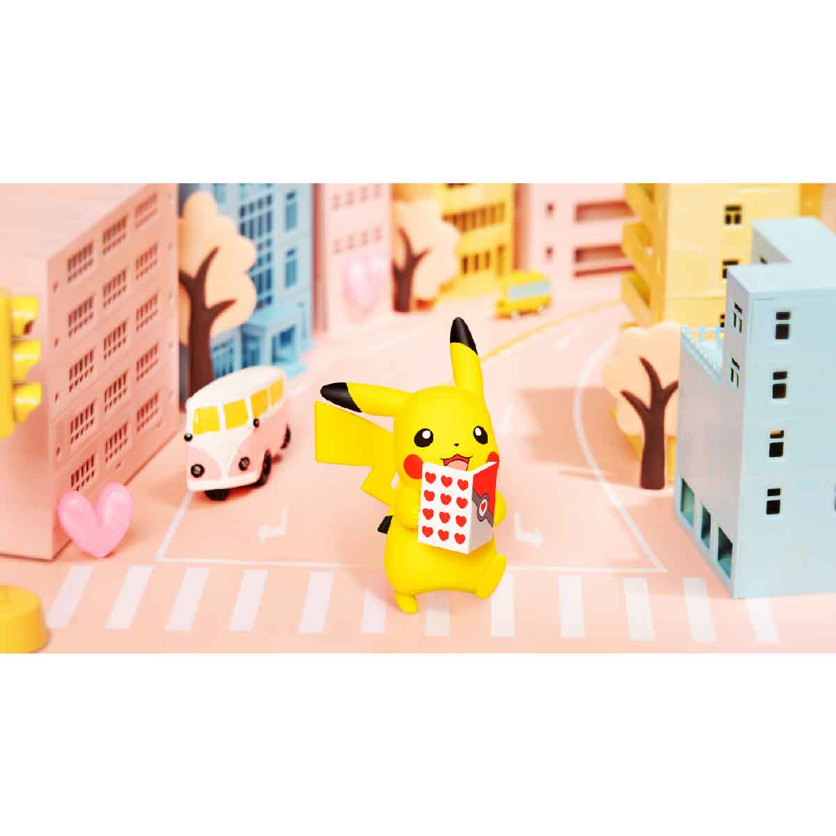 Mô Hình Pikachu Học Bài Chăm Chỉ POKEMON TOYS LBW24007