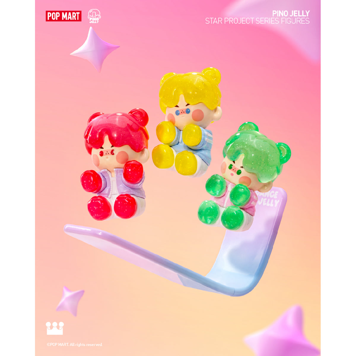 Mô Hình Pino Jelly Star Project Series Figures POP MART 6931571007775