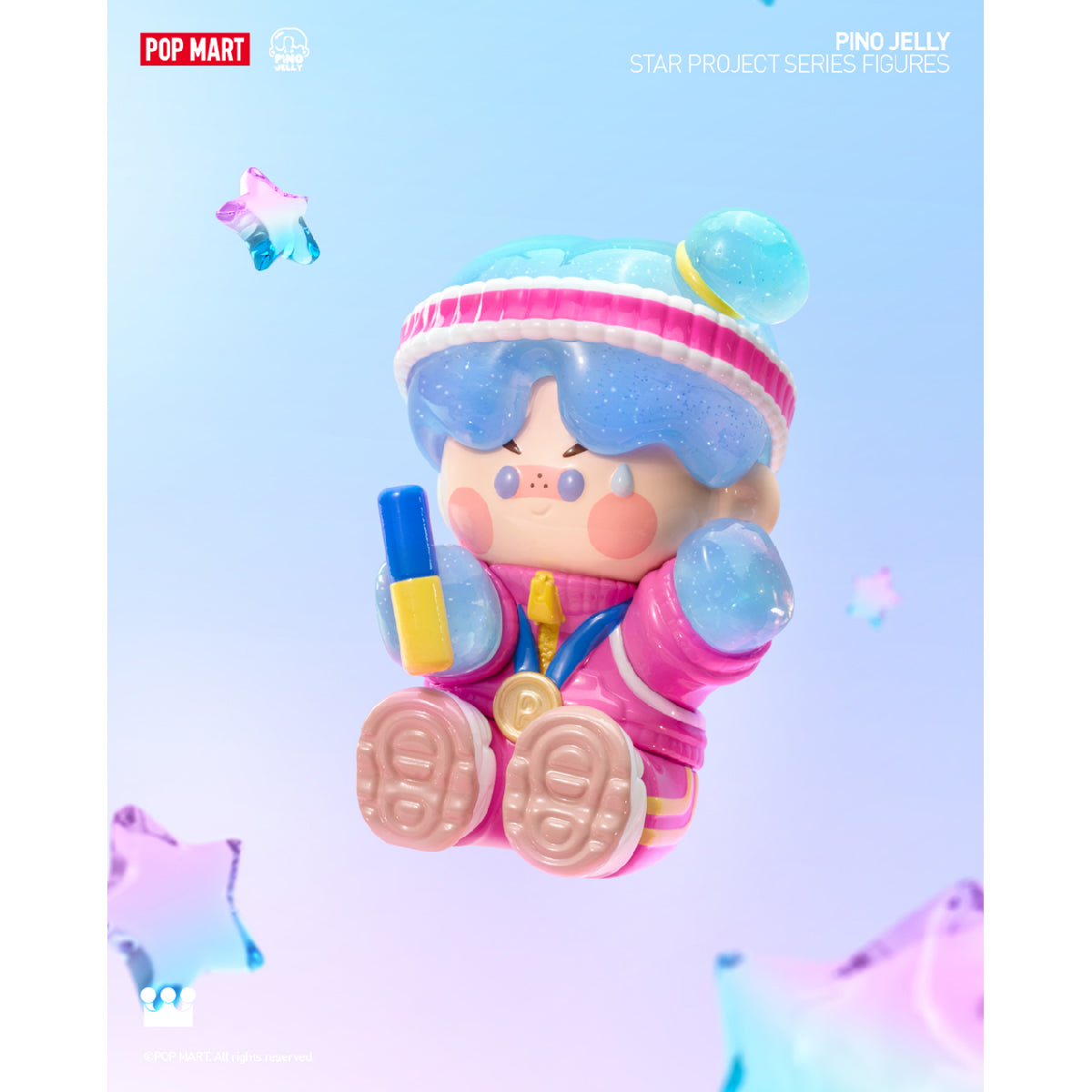 Mô Hình Pino Jelly Star Project Series Figures POP MART 6931571007775