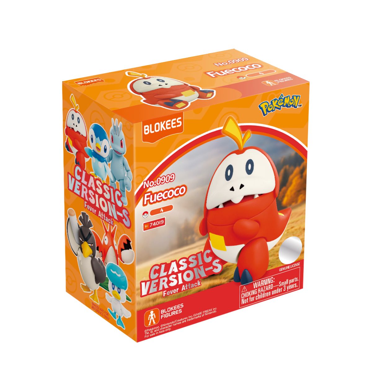 Pokemon CV-L Fever Assault BLOKEES 74021 – Random Delivery