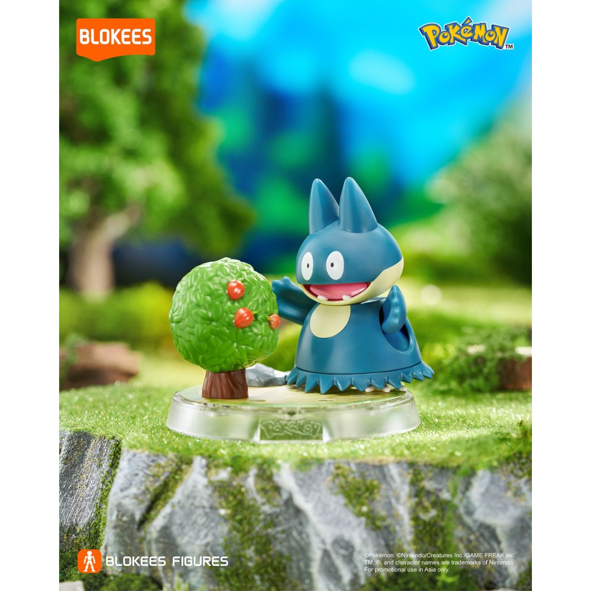 Pokémon Figure CV-S Munchlax BLOKEES 74009