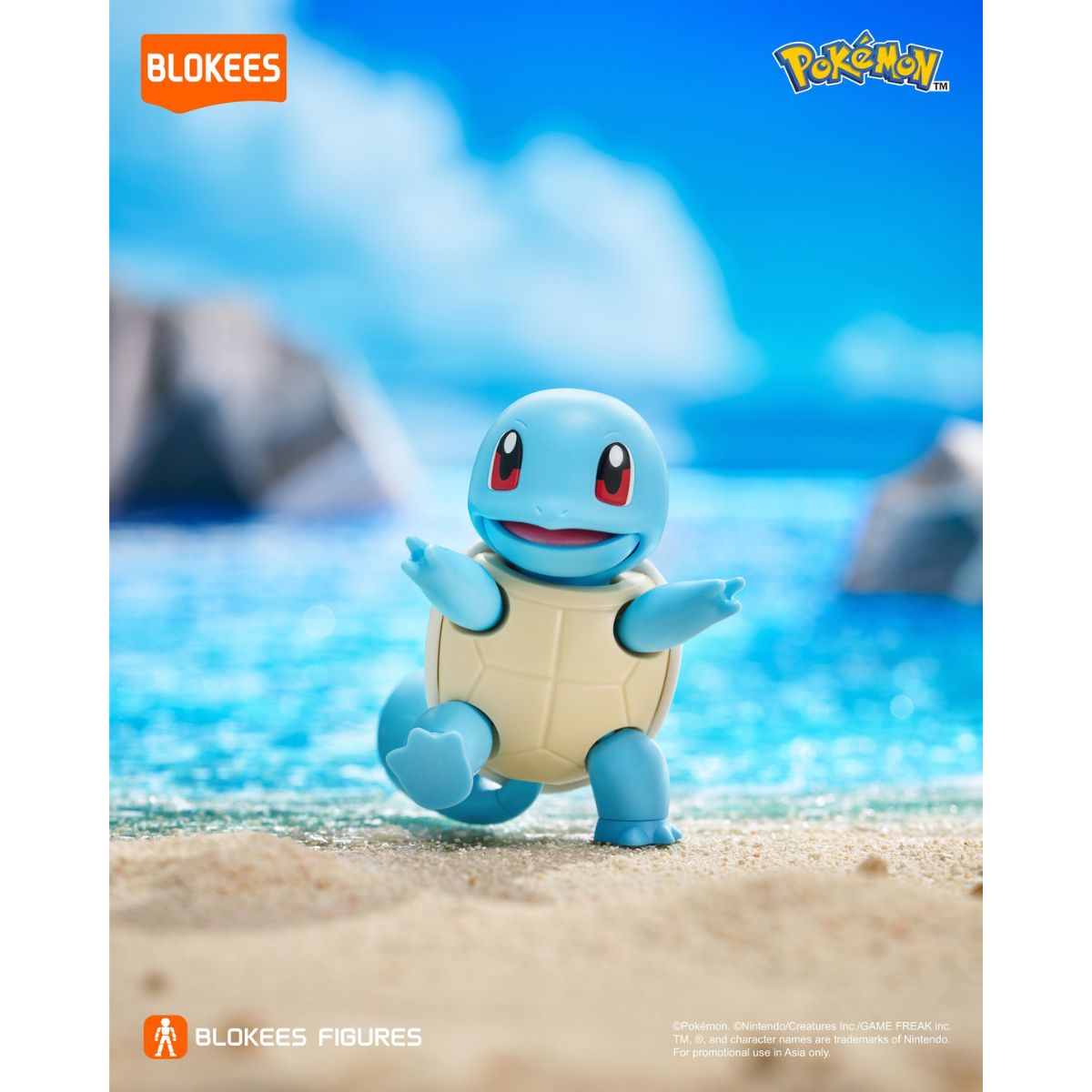 Đồ Chơi Mô Hình Pokemon CV-S Squirtle BLOKEES 74008