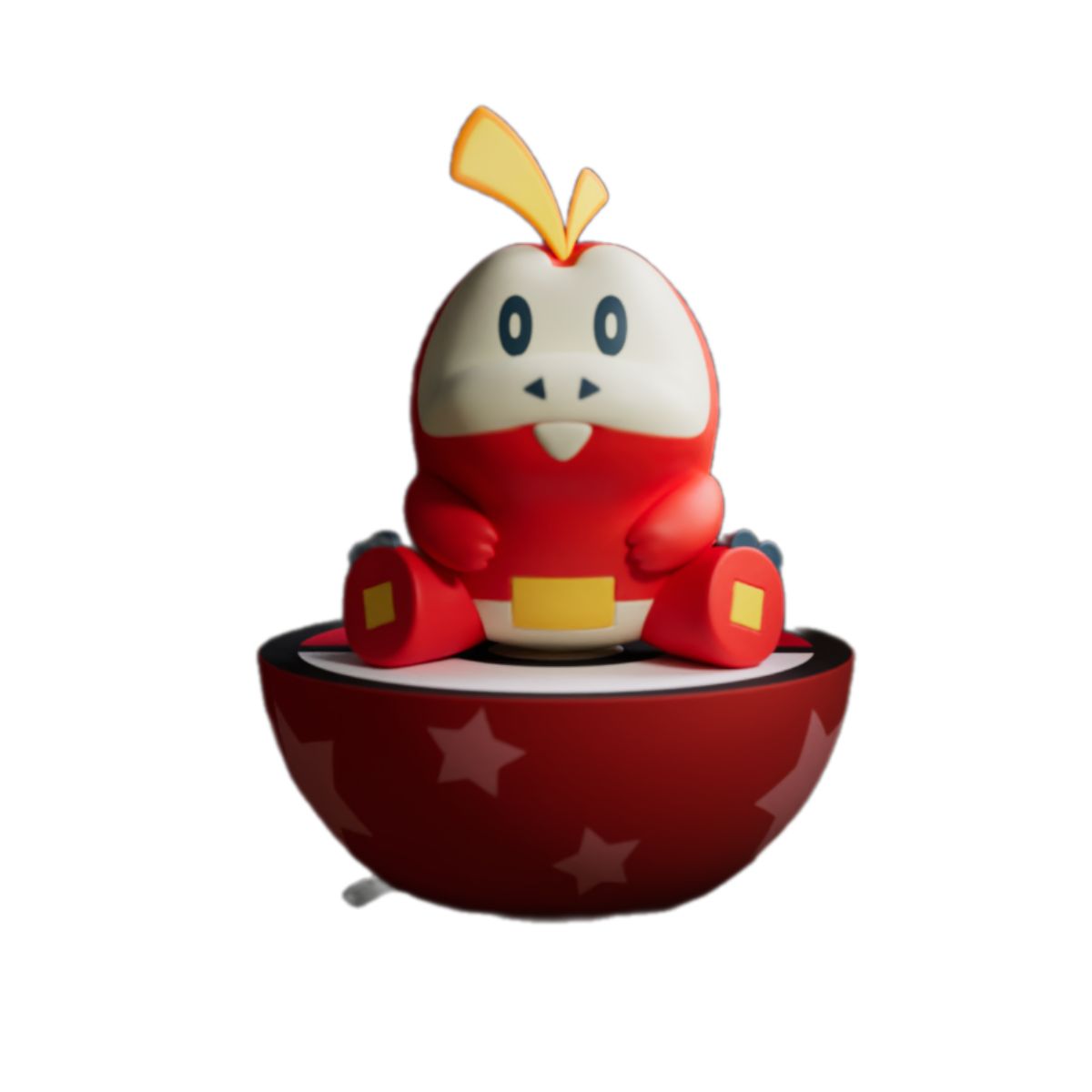 Mô Hình Pokemon Lật Đật - Fuecoco Pokemon Toys Lbw24001