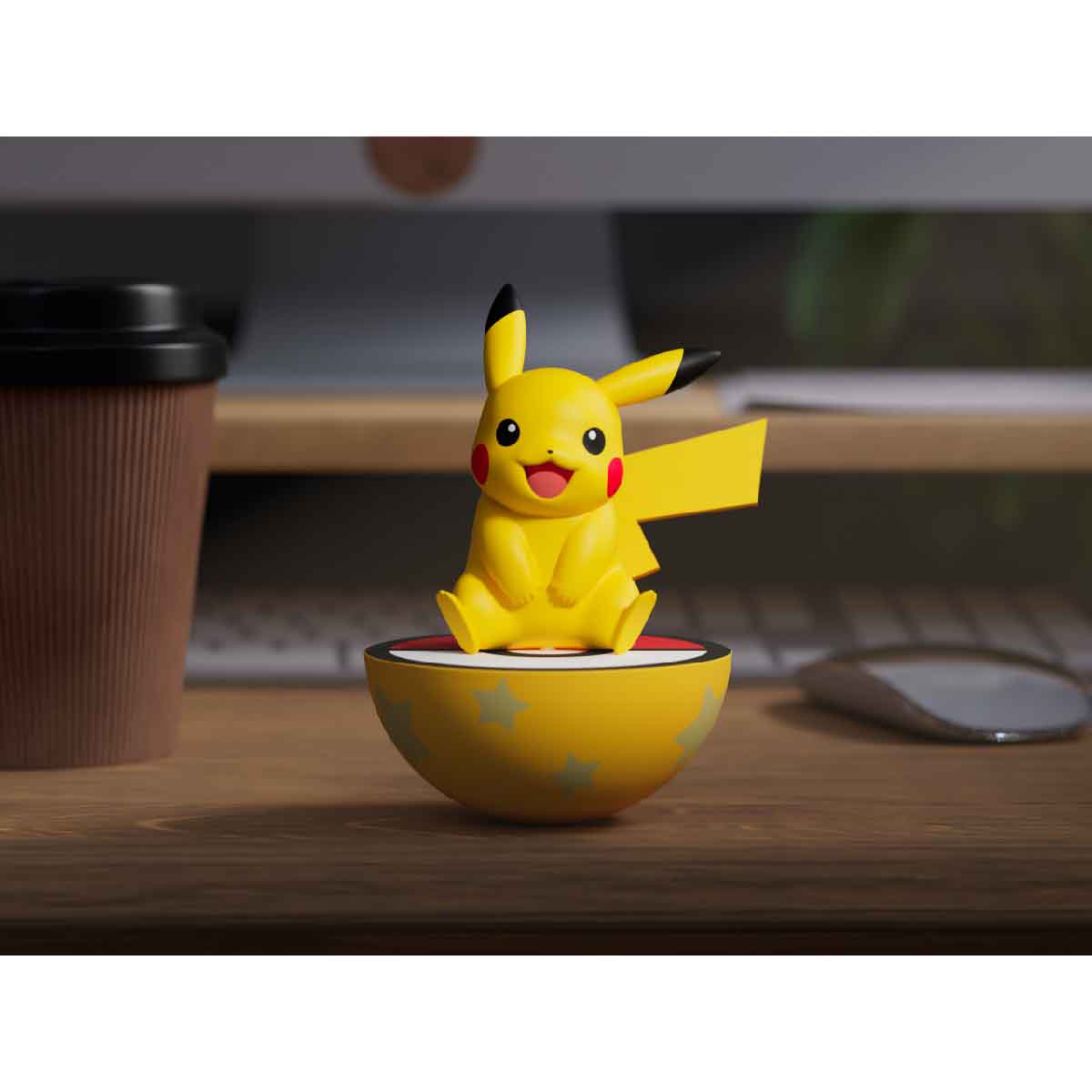Mô Hình Pokemon Lật Đật - Pikachu POKEMON TOYS LBW24001
