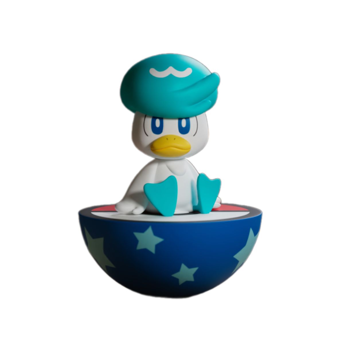 Mô Hình Pokemon Lật Đật - Quaxly Pokemon Toys Lbw24001