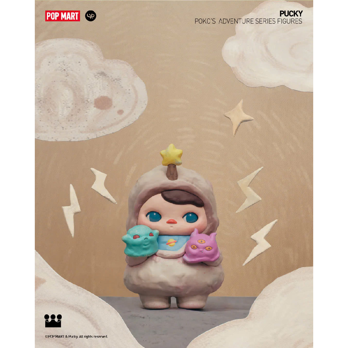 Mô Hình Pucky Poko's Adventure Series Figures POP MART 6931571006150